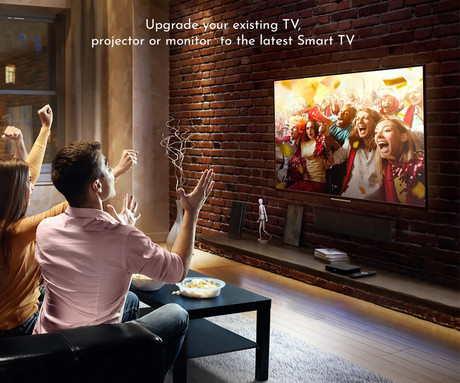 THOMSON STREAMING BOX 245 multimedijski predvajalnik / center, 4K UHD, 2GB+32GB, Google TV, WIFI, Bluetooth, Dolby Atmos & Digital+, Google Assistant, Chromecast, pametni daljinec, črn (Premium Black)