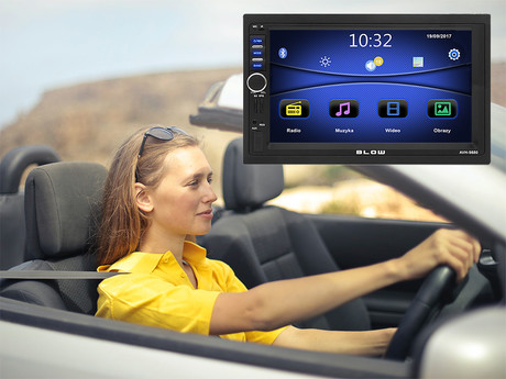 EOL Avtoradio BLOW AVH9880, 78-220, MP5 / 2DIN / LCD 7" / RDS / GPS, Windows CE, Touch zaslon