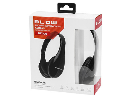 EOL - BLOW Bluetooth brezžične slušalke BTX100 + mikrofon, do 10m
