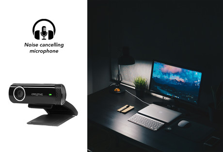Spletna kamera Creative Labs Live! Cam Chat HD Webcam + Noise Canceling mikrofon, USB