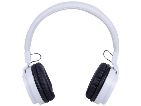 EOL - TREVI Brezžične BLUETOOTH slušalke DJ 1230 BT + mikrofon, AUX-in, zložljive, bele