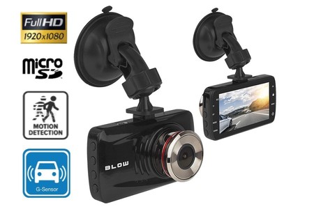 EOL - Avto video snemalnik BLACKBOX DVR Blow F580, Full HD 1080p, velik 3'' zaslon, širok kot snemanja 140°, senzor gibanja, G-senzor