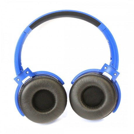 PLATINET/Freestyle naglavne Bluetooth slušalke + mikrofon, zložljive, modre