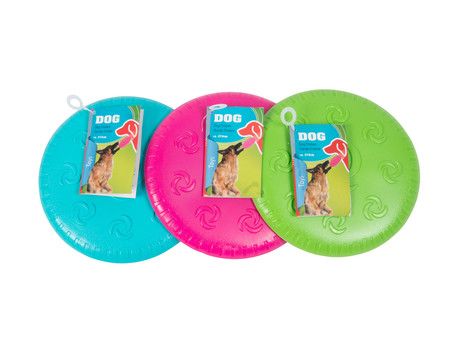 EOL - Frizbi za pse, premer 16 cm, roza