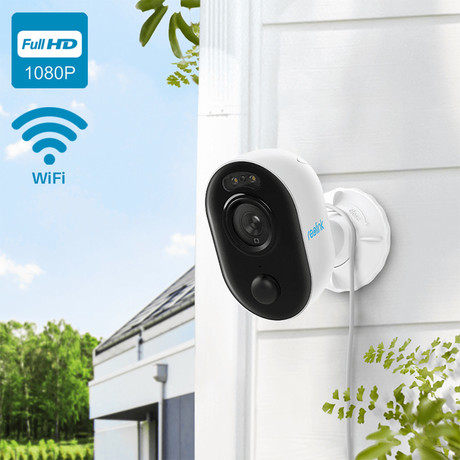 EOL - Kamera Reolink LUMUS, zunanja/notranja, WiFi, 1080p Full HD, nočno snemanje, senzor gibanja, aplikacija, dvosmerna komunikacija, LED reflektor, sirena, IP65 vodoodporna