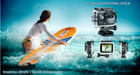 EOL - Aktivna Športna kamera MANTA MM357 4FUN Premium, 4K-UHD,WiFI