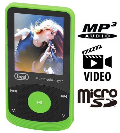 EOL - TREVI MPV 1725 MP3/Video predvajalnik SD zelen