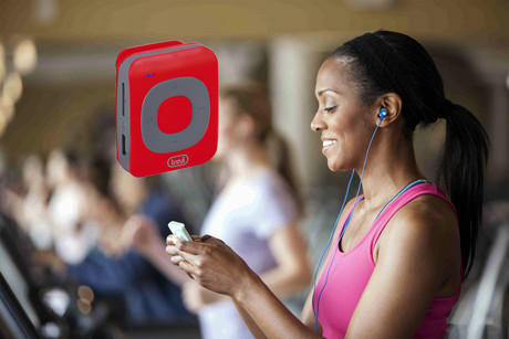 EOL - TREVI MPV 1704 MP3 predvajalnik, SD, rdeč