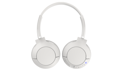 EOL - TCL Bluetooth naglavne slušalke MTRO200BT, zložljive, do 20ur predvajanja, mikrofon, bele barve