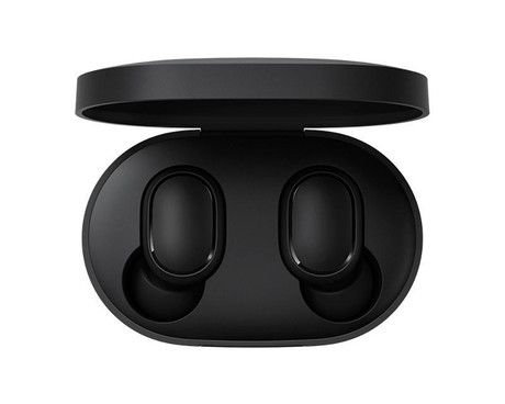 EOL - XIAOMI Bluetooth 5.0 slušalke MI True Wireless Earbuds Basic S, s polnilno enoto, črne