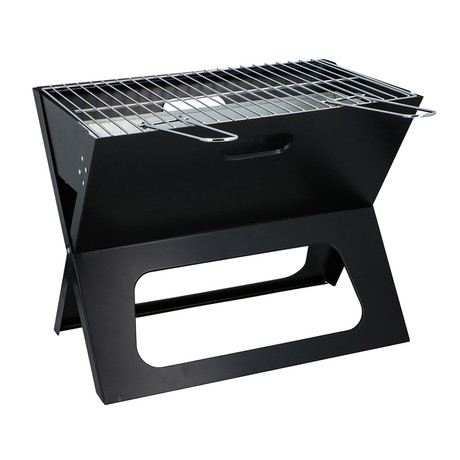 EOL - BBQ prenosni ŽAR na oglje, zložljiv, 46x28x36.5cm
