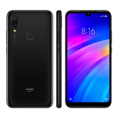 EOL - Pametni telefon Xiaomi Redmi 7, 6.26'', 4000mAh, 3GB+64GB, 4G-LTE, črn