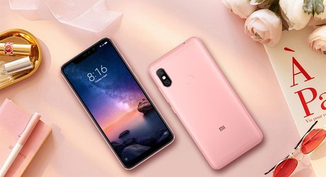 EOL - Pametni telefon Xiaomi Redmi NOTE 6 PRO, 6.26'', 4000mAh, 4GB RAM, 64GB ROM, Rose gold