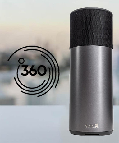 Zvočnik STUDIO19 Solo X (E100), Bluetooth, odličen zvok 20W, vgrajena zmogljiva baterija, TWS, souround 360° zvok, AUX-in, povečan BASS