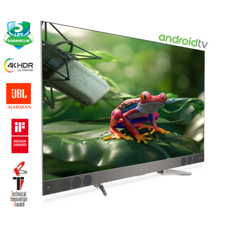 EOL - QLED TV TCL Xess X2 65" (diagonala 165cm) U65X9006 4K Quantum Dot, Android, Smart WiFi, HDR PRO, Ultra Micro Dimming, 10bit, JBL/Harman, Voice search