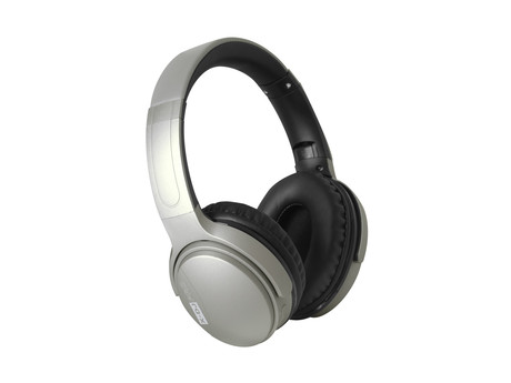EOL - TREVI Brezžične BLUETOOTH slušalke X-DJ 1301 BT + mikrofon, AUX-in, zložljive, sive
