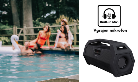 EOL - TREVI XR 180 BT JUMP Bluetooth zvočnik, 18W, USB, MP3, Micro SD, Radio FM