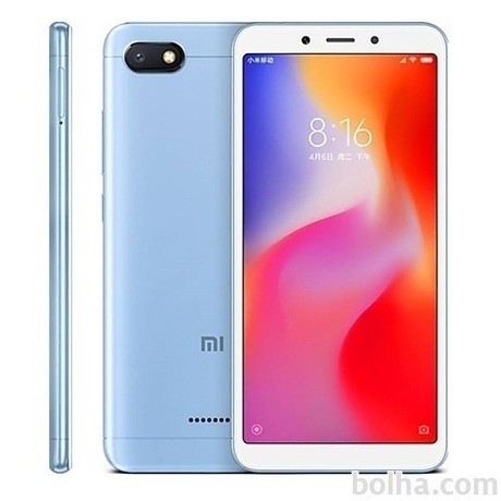 EOL - Pametni telefon Xiaomi Redmi 6A, 5.45'', 3000mAh, 2GB RAM, 16GB ROM, LTE, MODER