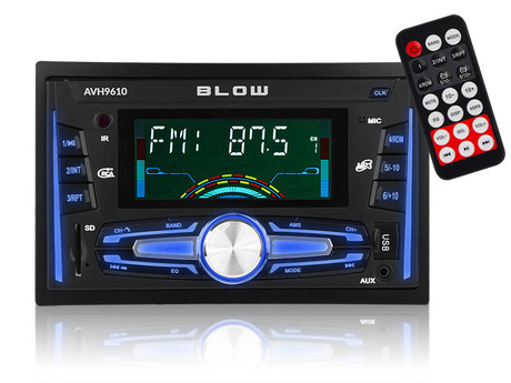 EOL - Avtoradio BLOW AVH9610 78-278, 2DIN / FM radio, Bluetooth, MP3, USB, SD, AUX