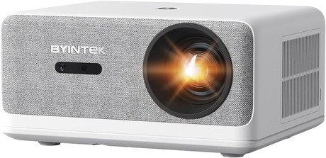 BYINTEK LOVE U14 prenosni LED projektor, Android, WiFi 6, Bluetooth, 1250 ANSI lumnov, BASS surround zvočniki, samodejni fokus, deljenje zaslona, max 4K UHD, USB/HDMI/AUX / RJ-45, +daljinec