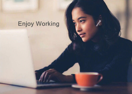 EOL - TREVI HMP 1220 AIR mini Bluetooth slušalke z mikrofonom in polnilno enoto, bele