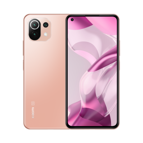 EOL - Pametni telefon Xiaomi MI 11 Lite 5G NE, 6.55'' AMOLED, 6GB+128GB, 4250mAh, roza (Peach Pink)