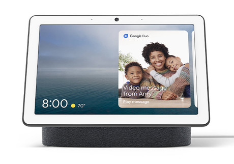 Google Nest Hub Max pametni zaslon / zvočnik, 10" zaslon, WiFi, Bluetooth 5.0, Google Assistant + Home, glasovni pomočnik, glasovno upravljanje, mikrofoni, siv (Charcoal)