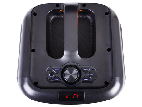TREVI XF 470 KB prenosni KARAOKE zvočnik, Bluetooth, TWS, polnilna baterija, USB / microSD / AUX / MIC-in, + mikrofon, + daljinec, črn