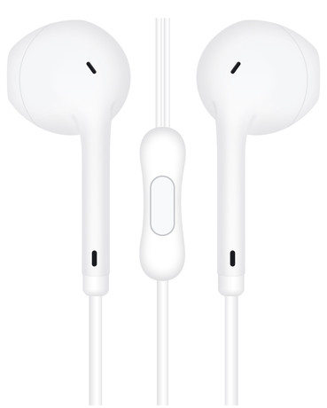 PLATINET FH770 Macaroon žične slušalke z mikrofonom, bele