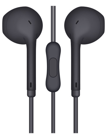 PLATINET FH770 Macaroon žične slušalke z mikrofonom, črne
