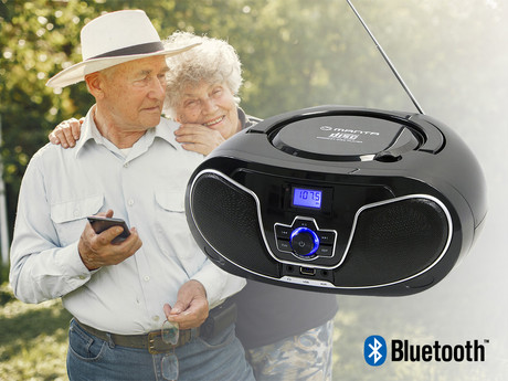 MANTA BBX007 Radio CD, MP3, USB, FM RADIO + Bluetooth 5.0