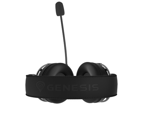 GENESIS TORON 301 naglavne slušalke, gaming / pisarniške, 2.0 STEREO zvok, snemljiv mikrofon / kabel, ultra lahka teža, univerzalna povezljivost, črne (Onyx Black)
