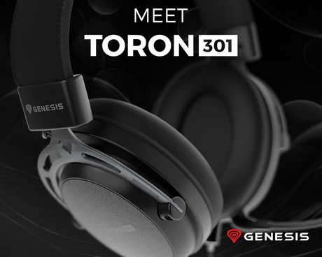 GENESIS TORON 301 naglavne slušalke, gaming / pisarniške, 2.0 STEREO zvok, snemljiv mikrofon / kabel, ultra lahka teža, univerzalna povezljivost, črne (Onyx Black)