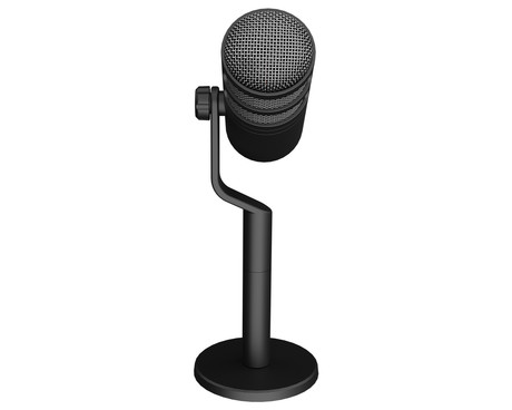 GENESIS RADIUM 350D profesionalni mikrofon, namizni / studijski, 192kHz, POP filter, gumbi za upravljanje, gumb MUTE, USB Type-C, PC / Mac OS, črn