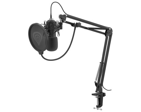 GENESIS RADIUM 400 G2 profesionalni mikrofon, namizni / studijski, črn