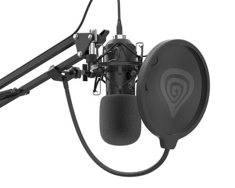 GENESIS RADIUM 400 G2 profesionalni mikrofon, namizni / studijski, črn