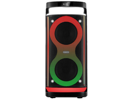 MANTA SPK0601B100 ARGOS prenosni KARAOKE zvočnik, Bluetooth, 100W, TWS, Equalizer, polnilna baterija, RGB LED osvetlitev, USB / microSD / AUX / MIC-in, +mikrofon, +daljinec, črn