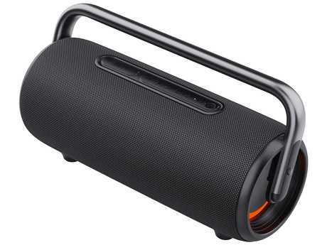 MANTA SPK530 ATLAS prenosni Boombox zvočnik, Bluetooth 5.3, 200W, TWS / Multi Link, polnilna baterija, RGB LED osvetlitev, IPX6 vodoodpornost, USB / AUX, Google Assistant / Siri, črn (Phantom Black)