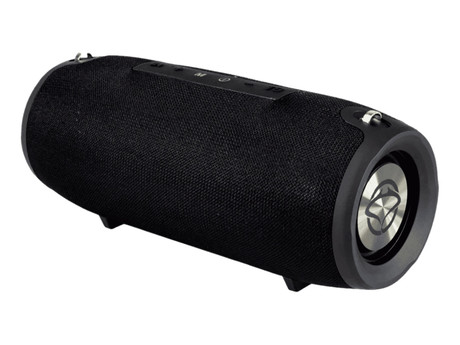 MANTA SPK15GO prenosni zvočnik, Bluetooth, FM Radio, 20W, TWS, polnilna baterija, USB / AUX / microSD, pas za nošenje, črn (Eclipse Black)