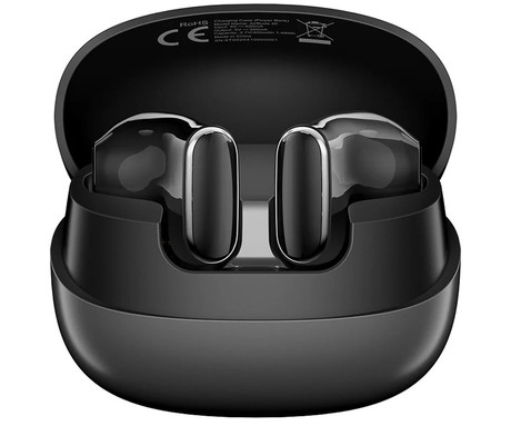 Blackview AIRBUDS 20 brezžične ušesne slušalke, Bluetooth 5.4, Advanced DNS, klicanje, mikrofon, polnilna postaja, do 29 ur, IPX7 vodoopornost, USB Type-C, črne (Carbon Black)