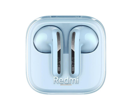 XIAOMI Redmi Buds 6 Active brezžične slušalke, Bluetooth 5.4, TWS, Noise Cancelling, polnilna enota, USB Type-C, do 30 ur, modre (Blue)