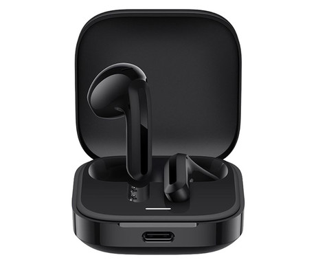 XIAOMI Redmi Buds 6 Active brezžične slušalke, Bluetooth 5.4, TWS, Noise Cancelling, polnilna enota, USB Type-C, do 30 ur, črne (Black)