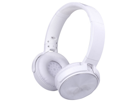 EOL - TREVI DJ 12E50 naglavne slušalke, Bluetooth 5.0, mikrofon, AUX-in, zložljive, bele