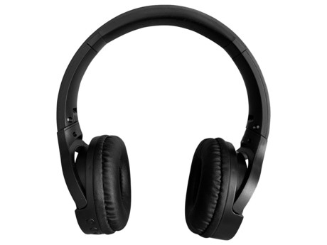 EOL - TREVI DJ 12E30 naglavne slušalke, Bluetooth 5.0, mikrofon, microSD, AUX-in, zložljive, črne