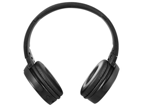 TREVI DJ 12E50 naglavne slušalke, Bluetooth 5.0, mikrofon, AUX-in, zložljive, črne