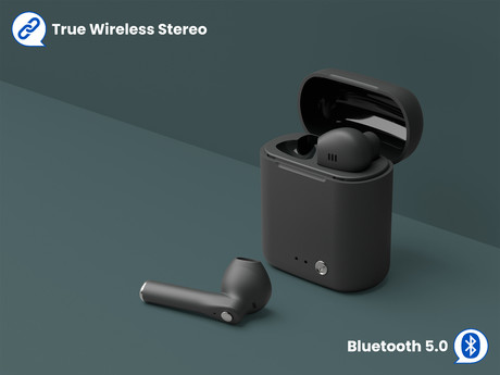 EOL - LEDWOOD APOLLO R brezžične slušalke , TWS, BT5.0, Voice, črne