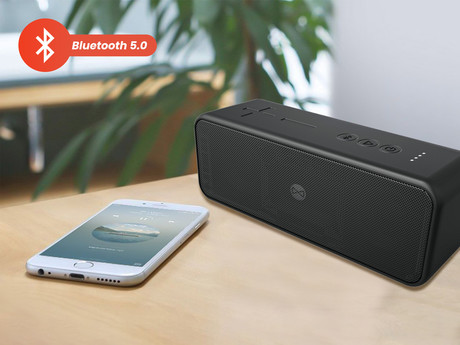 EOL - Forever Bluetooth zvočnik BLIX 10, BS-850, BT5.0 / MicroSD / AUX-in, 10W, TWS, IPX7, črn