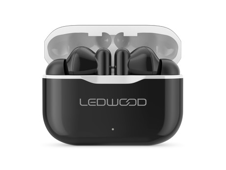 EOL - LEDWOOD CAPELLA brezžične slušalke, TWS, BT5.0, Voice, Touch, Super BASS, črne