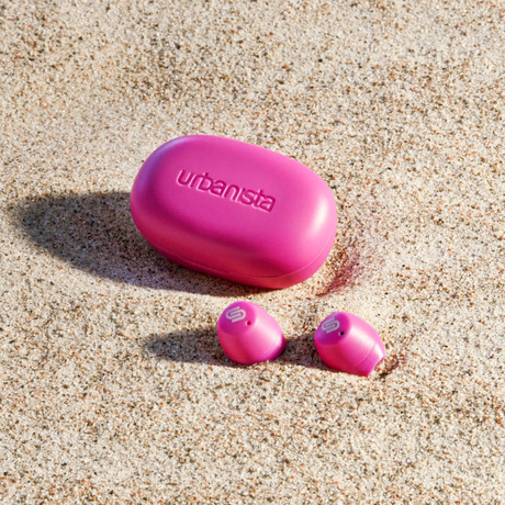 URBANISTA LISBON brezžične slušalke, Bluetooth 5.2, TWS, do 27 ur predvajanja, roza (Blush Pink)