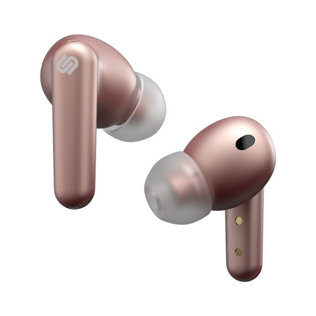 URBANISTA LONDON brezžične slušalke s polnilno postajo, Bluetooth, TWS, ANC, Rose Gold (pink)